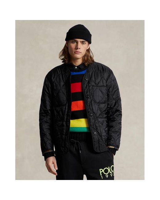 Polo Ralph Lauren Black Field Jacket & Reversible Camo Liner for men