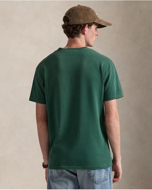 Polo Ralph Lauren Green Classic Fit Polo Country T-Shirt for men