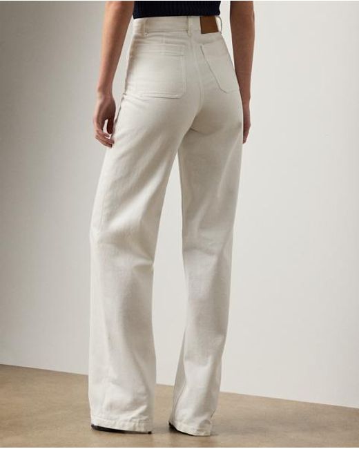 Ralph Lauren Black Dylon Wide-Leg Jean