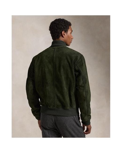 Polo Ralph Lauren Brown Suede Jacket for men