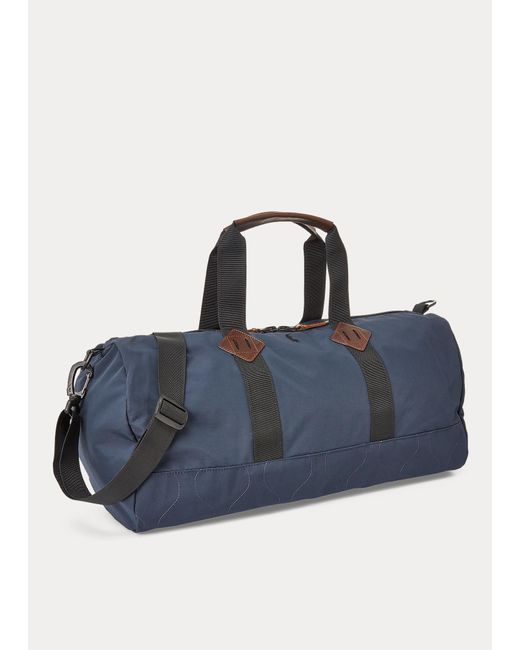 ralph lauren blue duffle bag