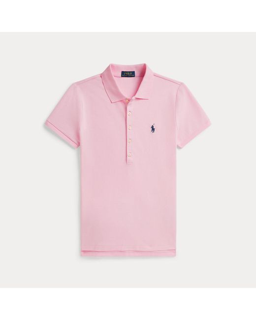Polo Ralph Lauren Pink Slim Fit Stretch Polo Shirt