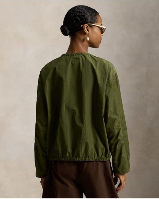 Polo Ralph Lauren Green Drawstring Windbreaker