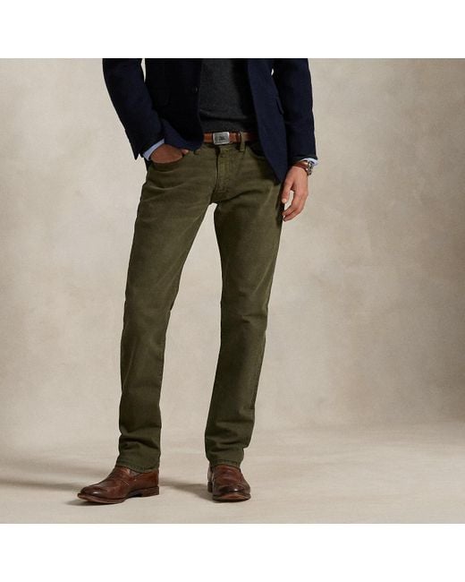Polo Ralph Lauren Green Sullivan Slim Polo Pony Stretch Jean for men