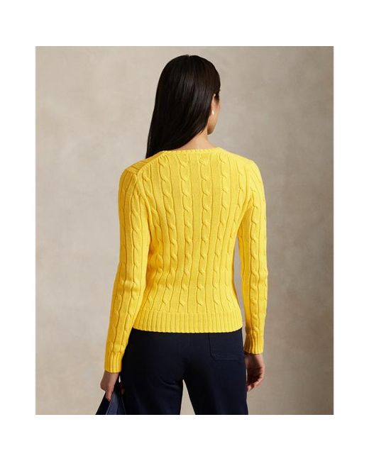 Maglione Kimberly di Polo Ralph Lauren in Yellow