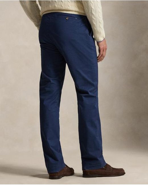 Polo Ralph Lauren Blue Greenwich Classic Fit Chino Trousers for men