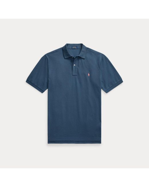 Ralph Lauren Große Größen - Das legendäre Piqué-Poloshirt in Blue für Herren