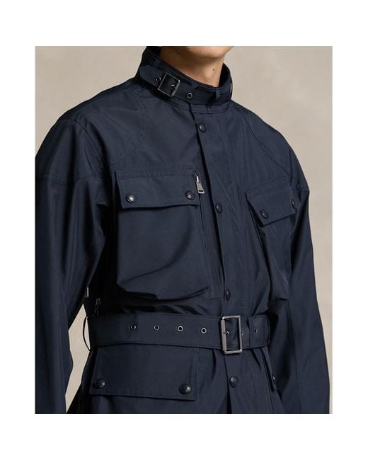 RLX Ralph Lauren Blue Water-repellent Jacket for men