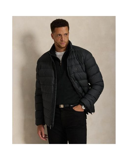 Taglie Plus - La giacca Colden ripiegabile in piumino di Ralph Lauren in Black da Uomo