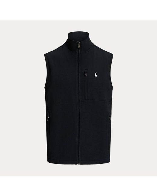 Polo Ralph Lauren Black Double-knit Waistcoat for men