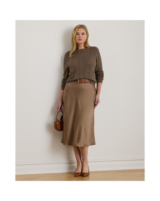 Ralph Lauren Brown Curve