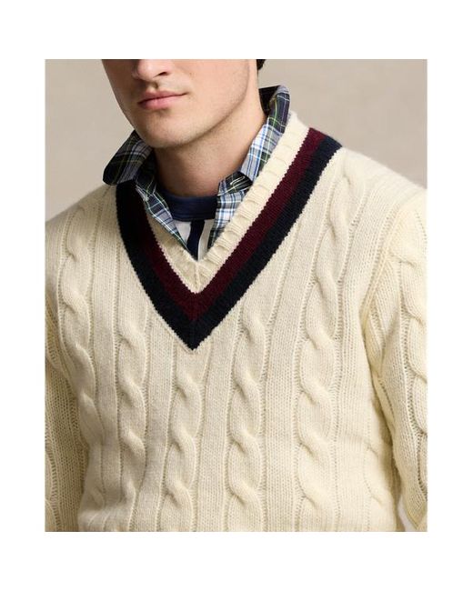 Polo Ralph Lauren The Iconic Cricket Jumper in Green for Men Lyst UK