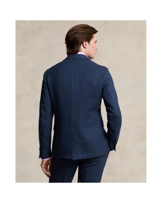 Polo Ralph Lauren Blue Polo Soft Linen-wool Tweed Sport Coat for men