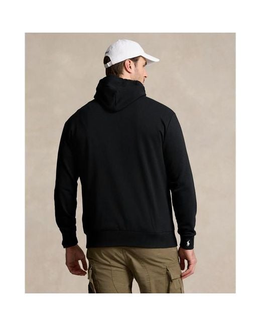 Polo Ralph Lauren Black Big & Tall - Logo Fleece Hoodie for men