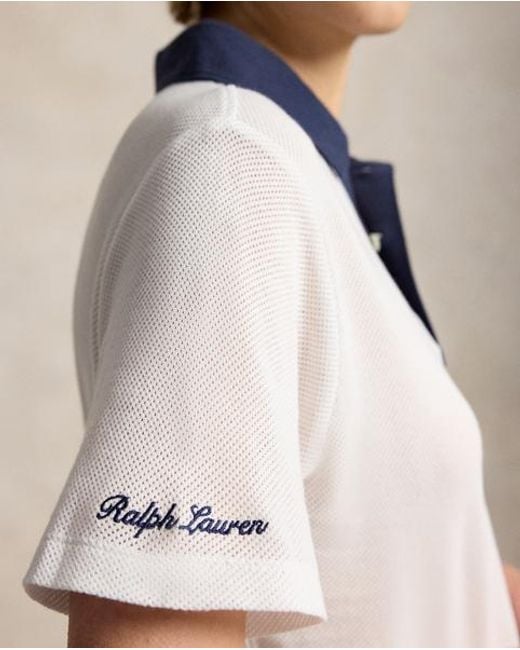Polo Ralph Lauren White Wimbledon Cotton Polo Shirt