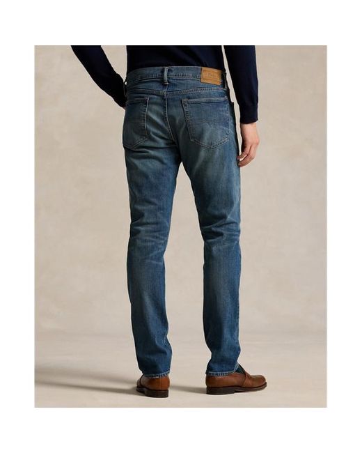 Polo Ralph Lauren Blue Parkside Active Taper Stretch Jean for men
