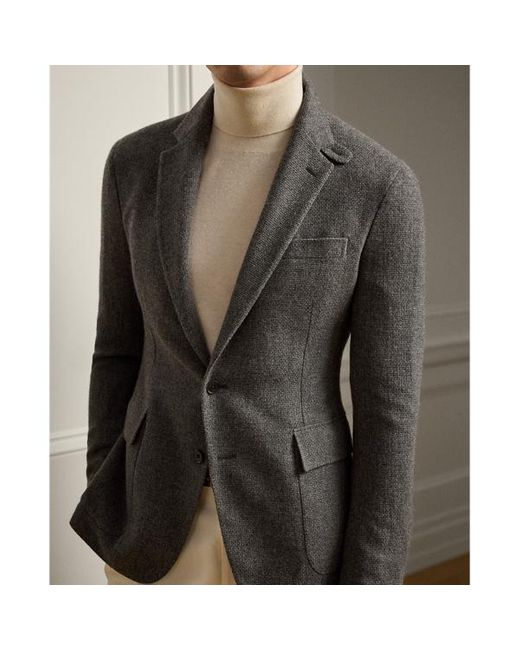 Giacca Hadley in cashmere fatta a mano di Ralph Lauren in Black da Uomo