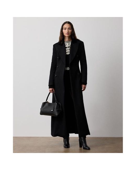 Cappotto Anthony in lana e cashmere di Ralph Lauren in Black