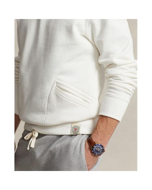Polo Ralph Lauren Fleece Sweatshirt Met Kwartrits En Kraag in het Gray voor heren