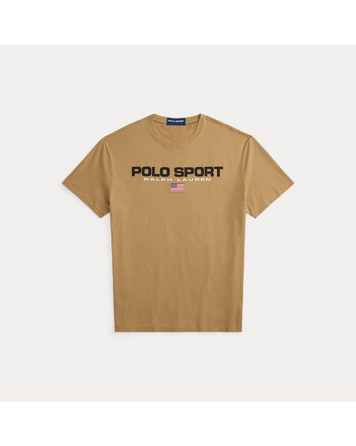 T-Shirt Polo Sport Classic Fit En Jersey Polo Ralph Lauren pour homme en coloris Natural