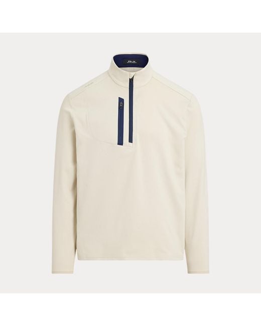 Ralph Lauren White Stretch Jersey Pullover for men