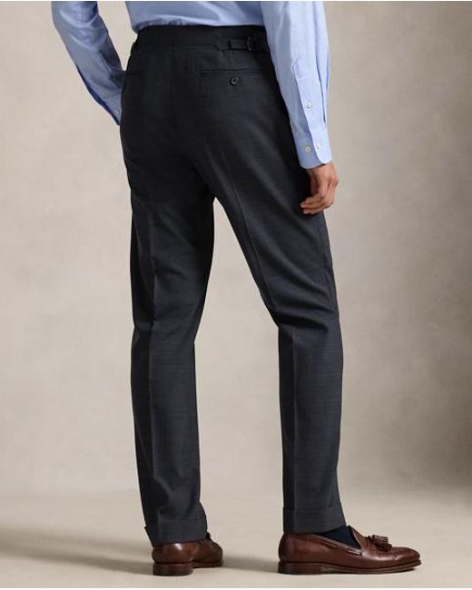 Polo Ralph Lauren Blue Wool-Blend Suit Trouser for men