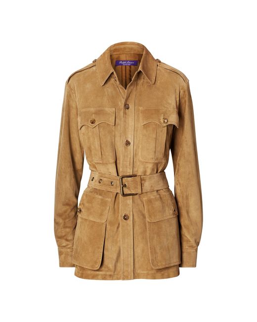 Ralph Lauren The Rl Safari Jacket in Brown | Lyst