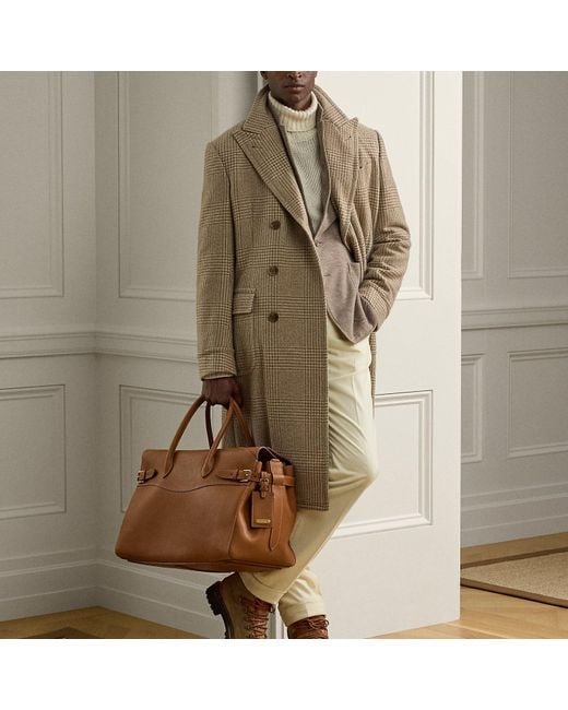 Ralph Lauren Natural Bedford Calfskin Duffel for men