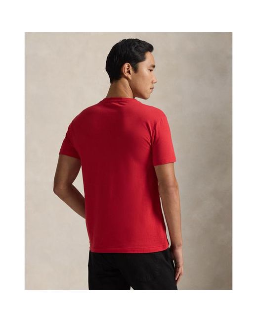 Polo Ralph Lauren Red Polo Bear Cotton T-Shirt for men