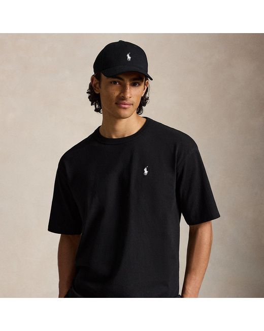 Polo Ralph Lauren Black Relaxed Fit Jersey Crewneck T-Shirt for men