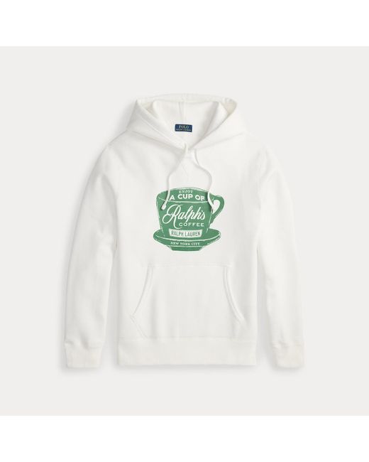 Polo Ralph Lauren Blue Ralph Lauren's Coffee Hoodie for men