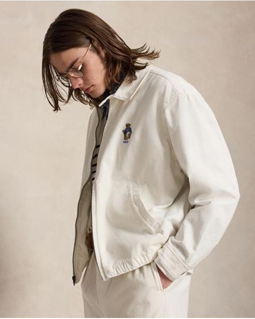 Polo Ralph Lauren Gray The Polo Bear Big Jacket for men