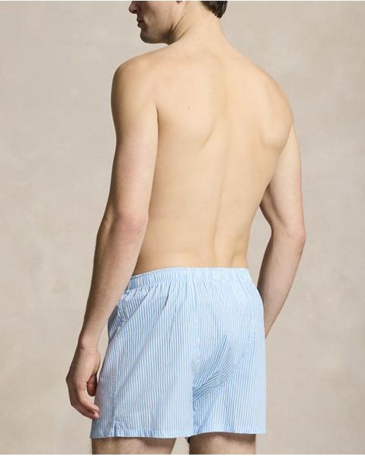 Polo Ralph Lauren Blue Classic Cotton Boxer for men