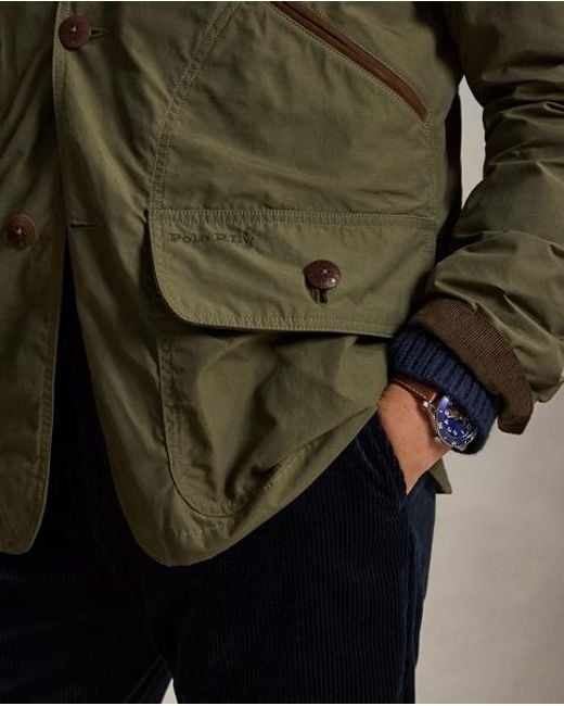 Polo Ralph Lauren Brown The Clarkfield Utility Jacket for men