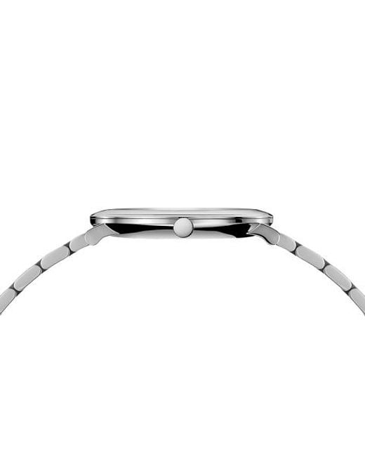 Ralph Lauren Metallic 38 Mm Steel Watch With Bracelet