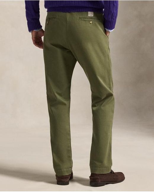 Ralph Lauren Green Salinger Straight Fit Chino Trouser for men