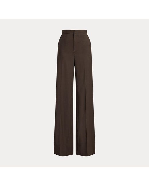 Ralph Lauren Black Dean Ii Wool-Blend Trousers