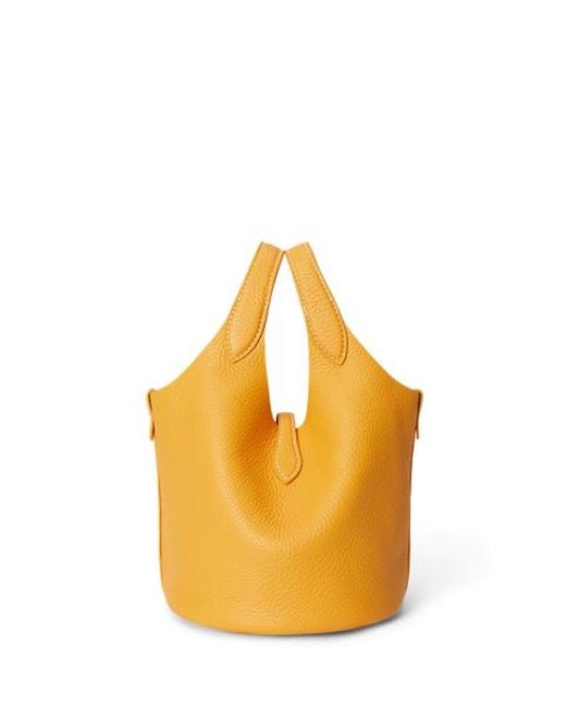 Polo Ralph Lauren Metallic Polo Play Small Leather Tote & Crossbody