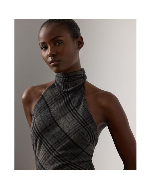 Camicia Chilton in lana scozzese di Ralph Lauren in Gray