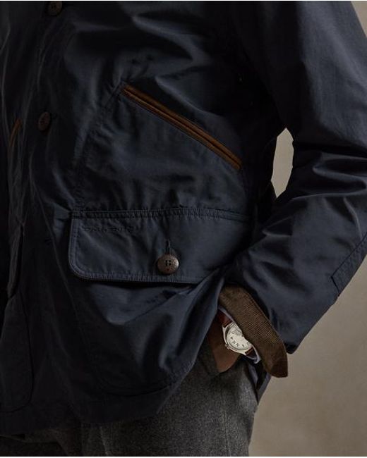 Polo Ralph Lauren Black The Clarkfield Utility Jacket for men