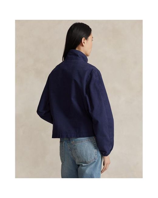 Giacca in tela di cotone di Polo Ralph Lauren in Blue