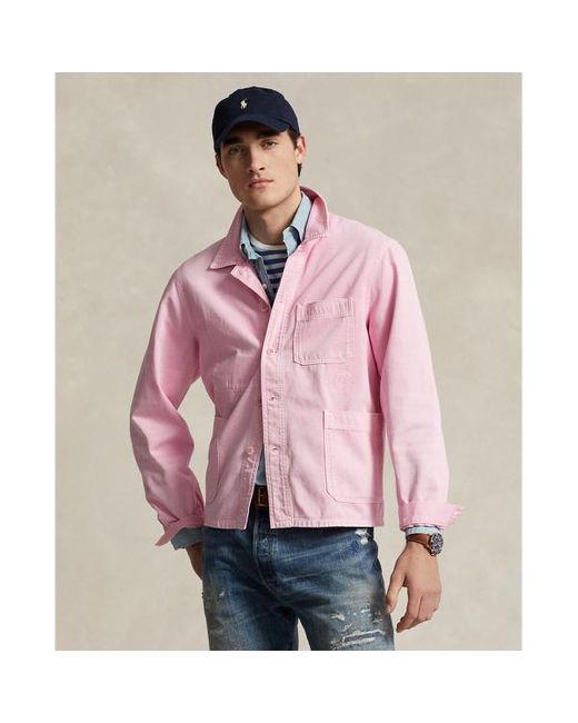 Polo Ralph Lauren Utility Keperstof Jack in het Pink voor heren