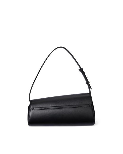 Borsa Tasha orizzontale media in pelle di Ralph Lauren in Black