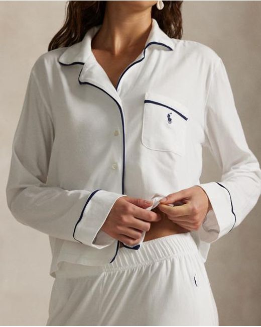 Polo Ralph Lauren Multicolor Long-sleeve Jersey Pyjama Set