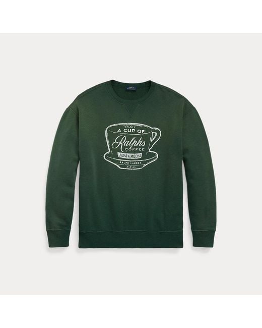 Polo Ralph Lauren Green Ralph's Coffee Sweatshirt