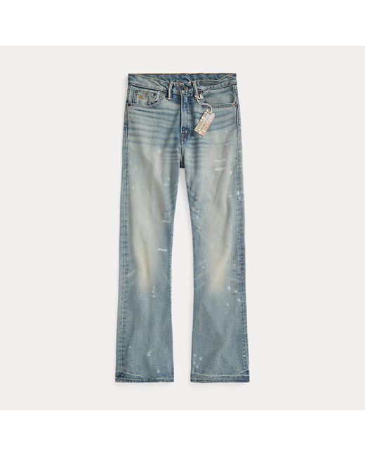 RRL Blue Vintage-Bootcut-Jeans Camden