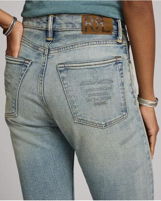RRL Blue Vintage Boot Camden Jean