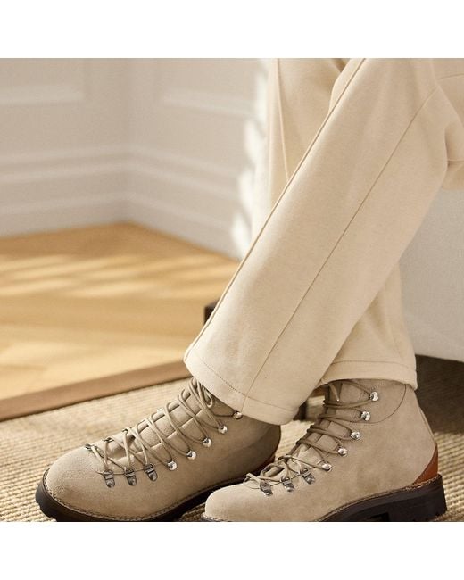 Ralph Lauren Natural Darrow Calf-Suede Boot for men