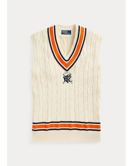 Polo Ralph Lauren Cricket-Weste aus Baumwolle mit Wappen in Grau für Herren  | Lyst AT