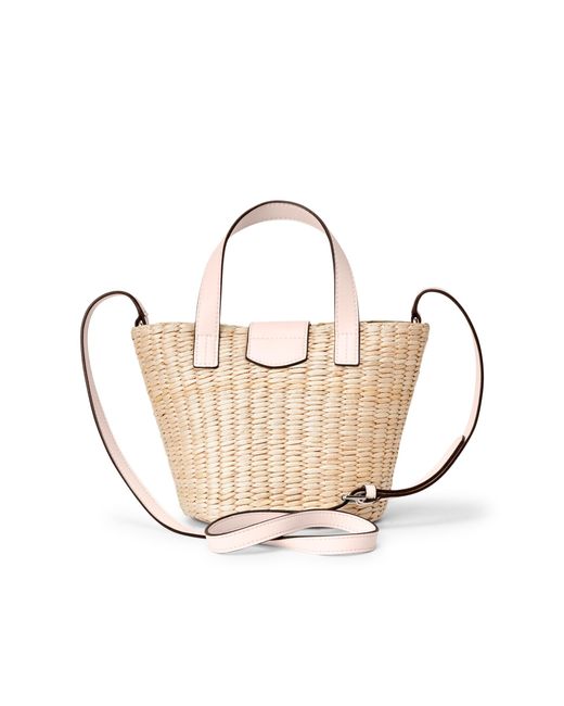ralph lauren straw tote